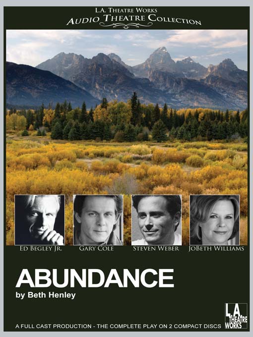 Title details for Abundance by Beth Henley - Available